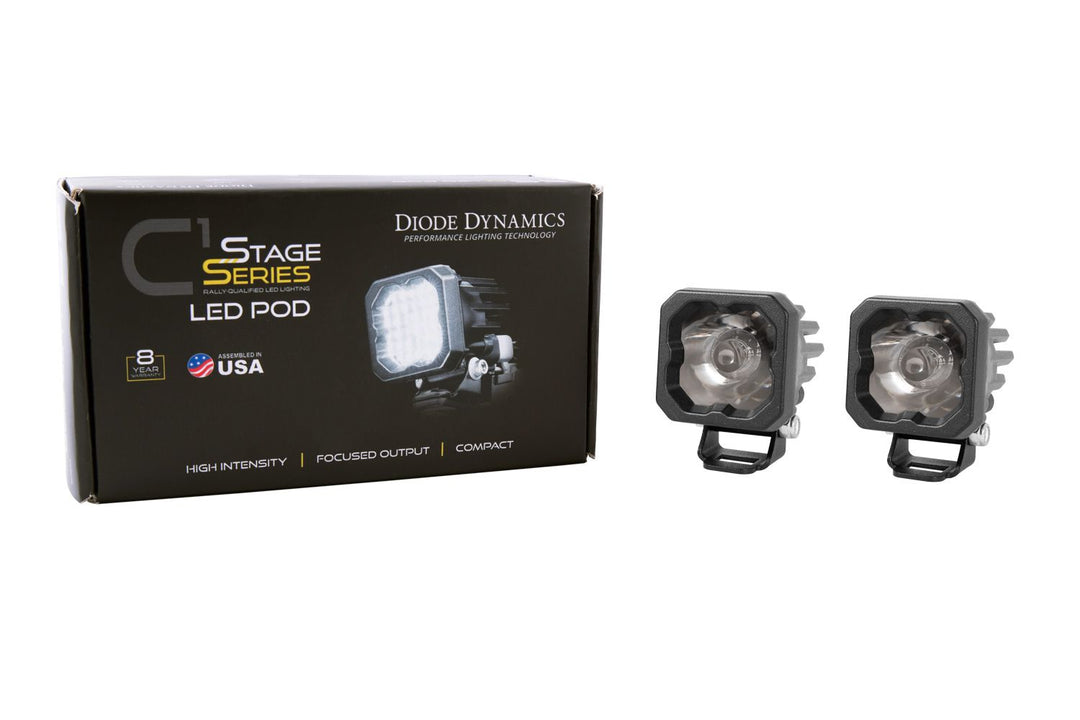 SSC1 White Sport LED Pod (pair)