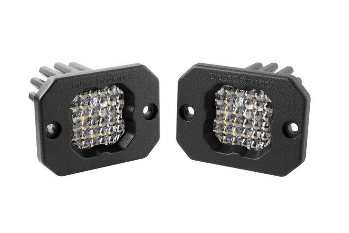 SSC1 White Sport Flush Mount LED Pod (pair)