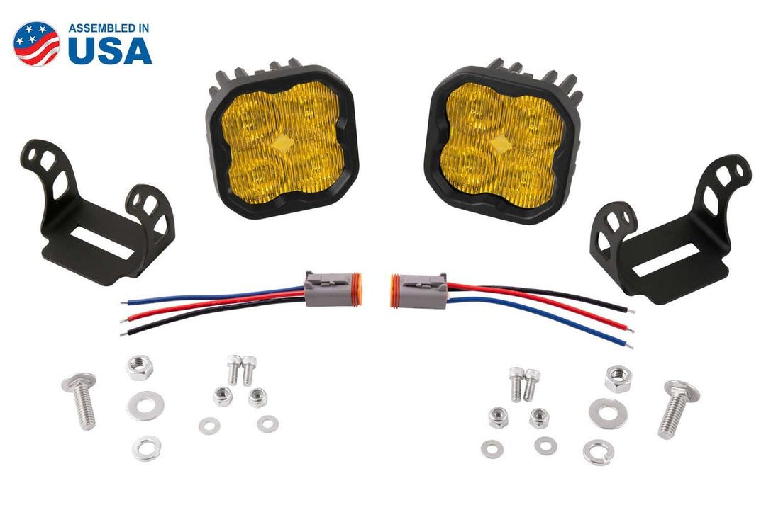 SS3 SAE Yellow Sport LED Pod (pair)