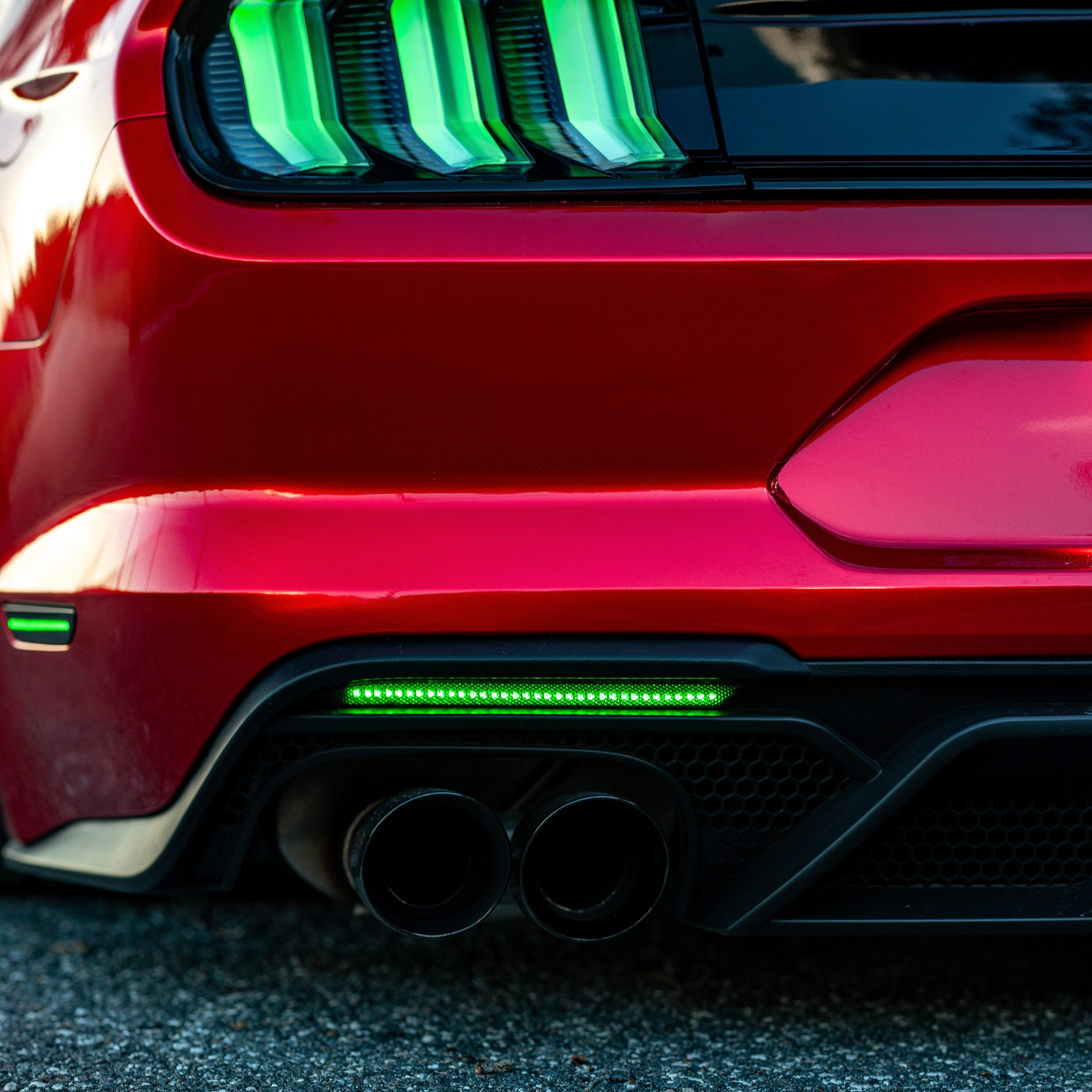 2018-23 Ford Mustang RGB Diffuser Reflector (V2) – Simp Built