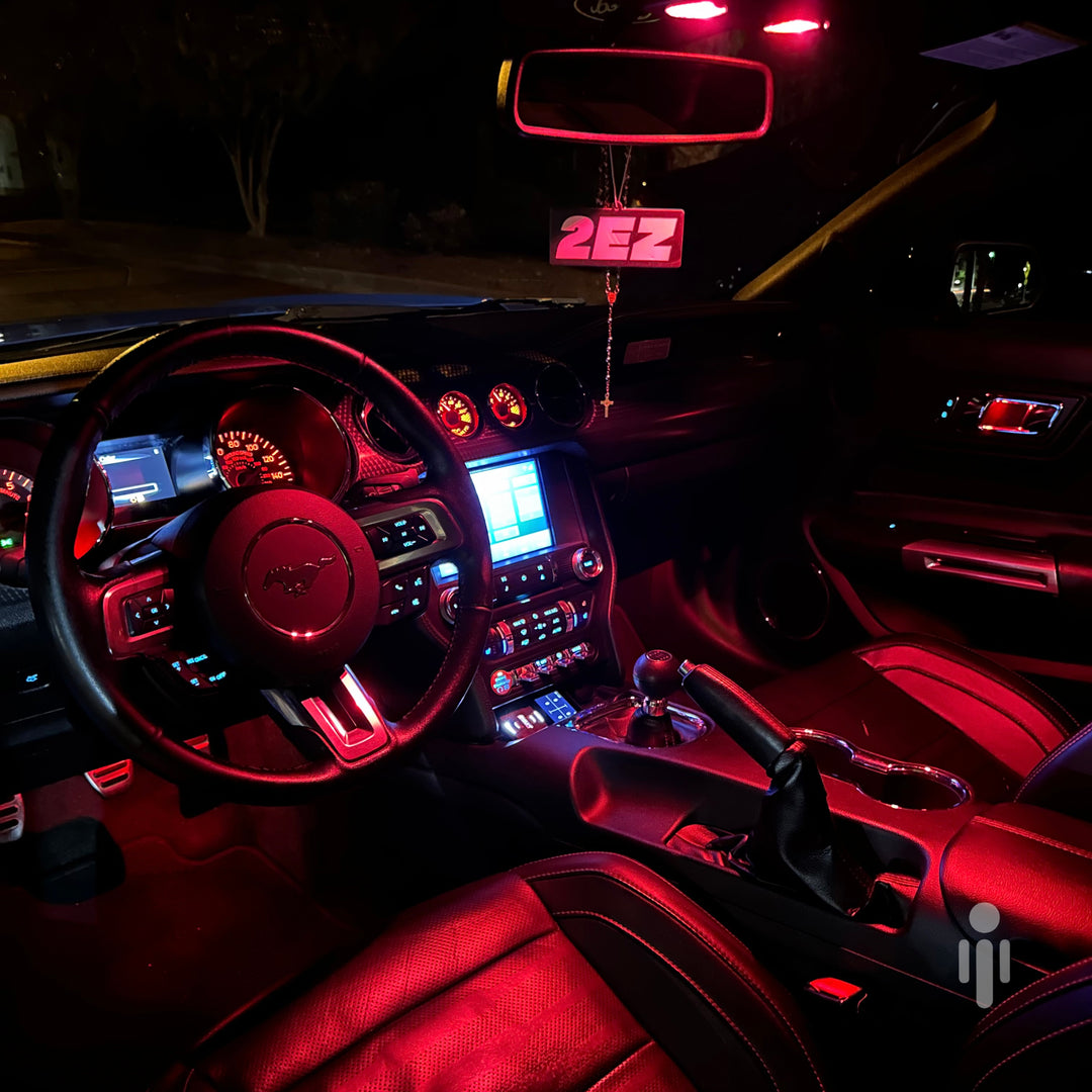 2015-23 Ford Mustang RGB Interior Kit (V2) – Simp Built