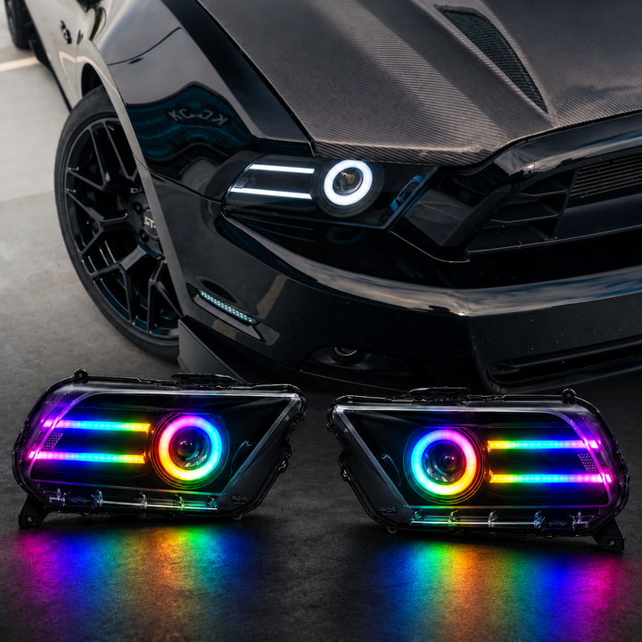 2013-14 Ford Mustang RGB Headlights (V2)