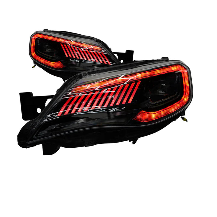 Subaru Impreza WRX/STI: Multicolor Built Morimoto XB Headlights (2008-2014)