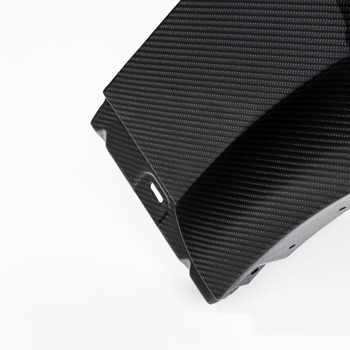 2015-2025 Dodge Charger Dry Gloss Carbon Fiber Type-Hellcat Front Fenders Widebody w/Flares 1pc