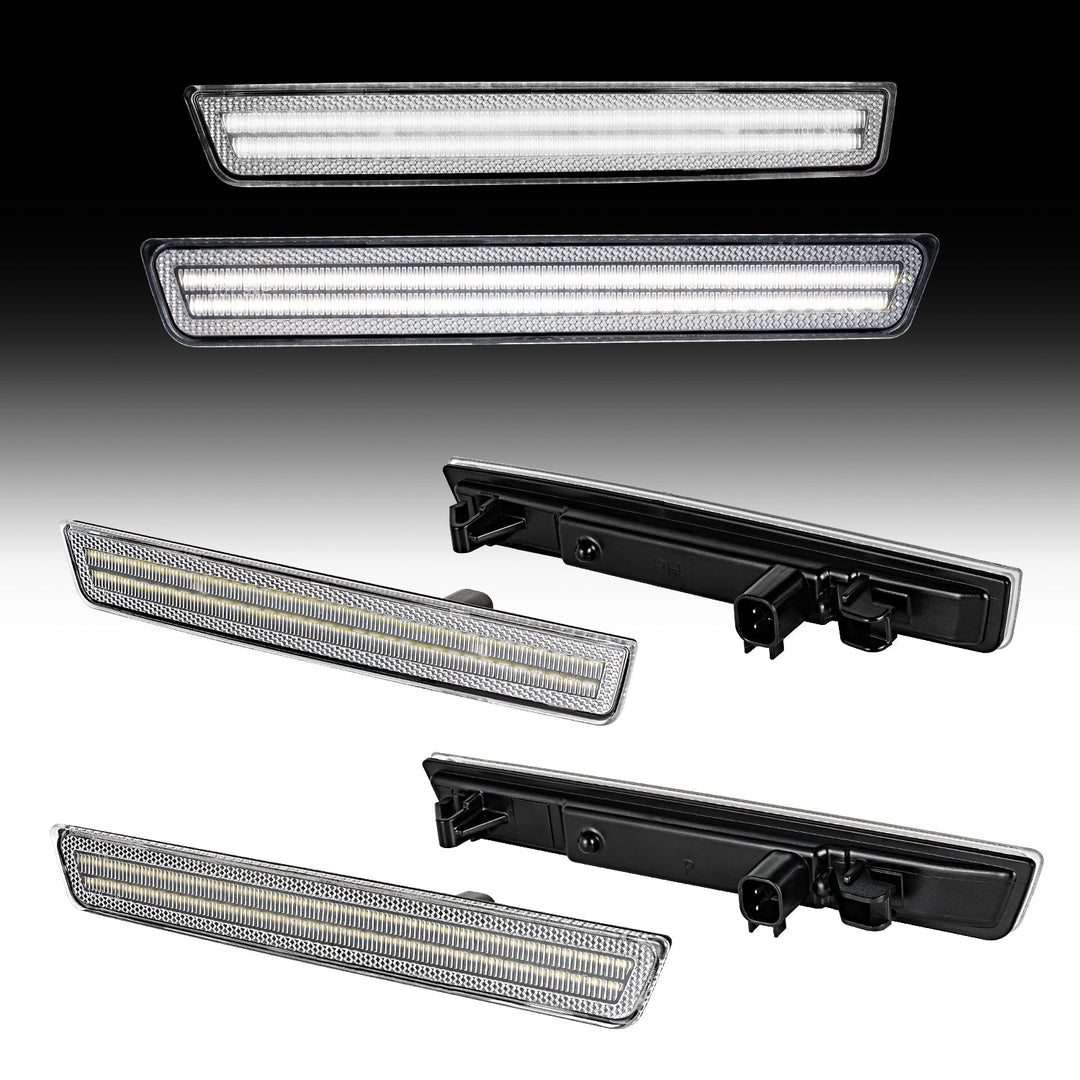 2015-2024 Dodge Challenger Clear White LED Side Markers