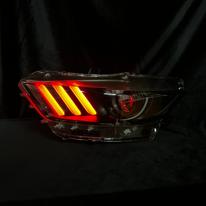 2015-17 Mustang RGB Headlight OEM Style (V2)