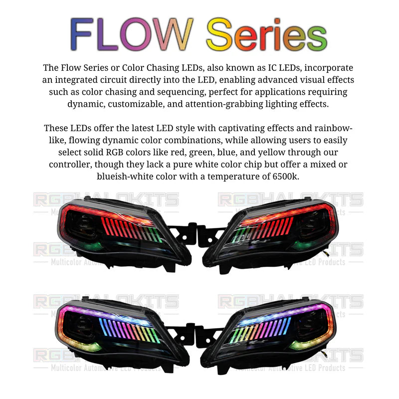 Subaru Impreza WRX/STI: Multicolor Built Morimoto XB Headlights (2008-2014)