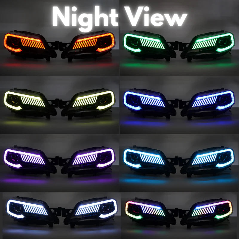Subaru Impreza WRX/STI: Multicolor Built Morimoto XB Headlights (2008-2014)