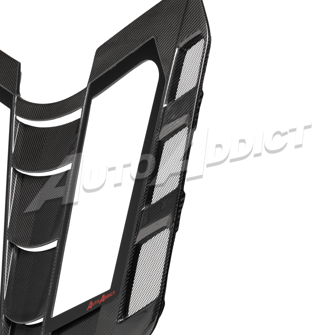 2020-2026 C8 Coupe Rear Split Window Functional Dry Carbon Fiber Double Sided w/Glass For Stingray/Z06/E-Ray