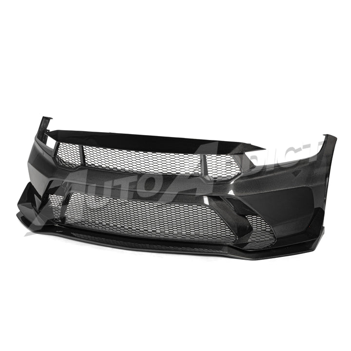 2024-2026 Mustang S650 Type-GTD Carbon Fiber Bumper Full Kit For GT/EcoBoost