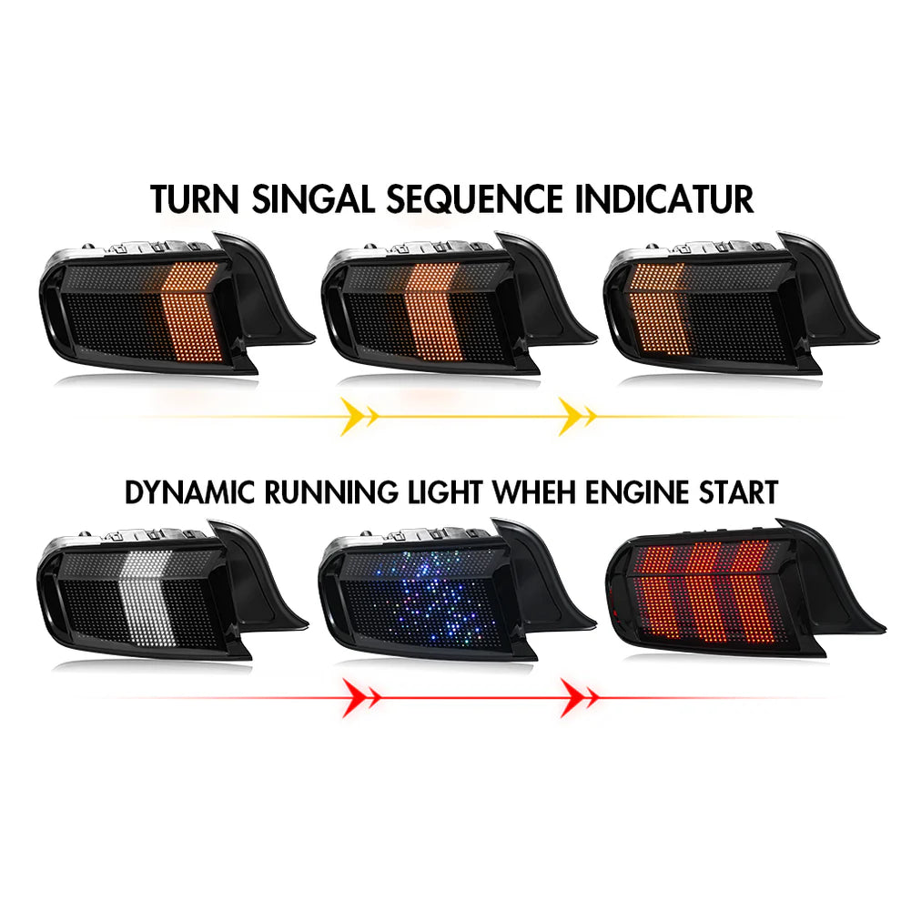 2015-23 Ford Mustang RGB Pixel Taillights