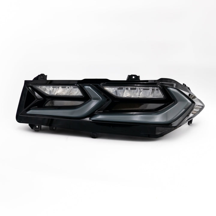 2020-2026 Corvette C8 Euro Smoke Style LED Taillights Amber Sequential Pair