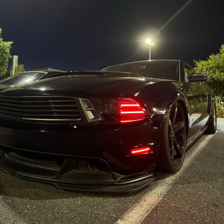2010-12 Ford Mustang RGB Headlights HALOGEN (V2)