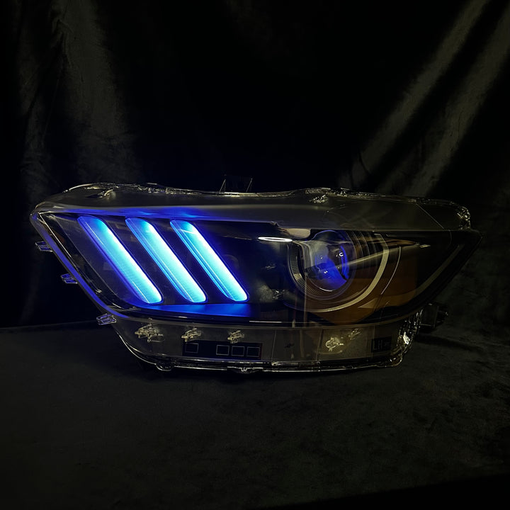 2015-17 Mustang RGB Headlight OEM Style (V2)