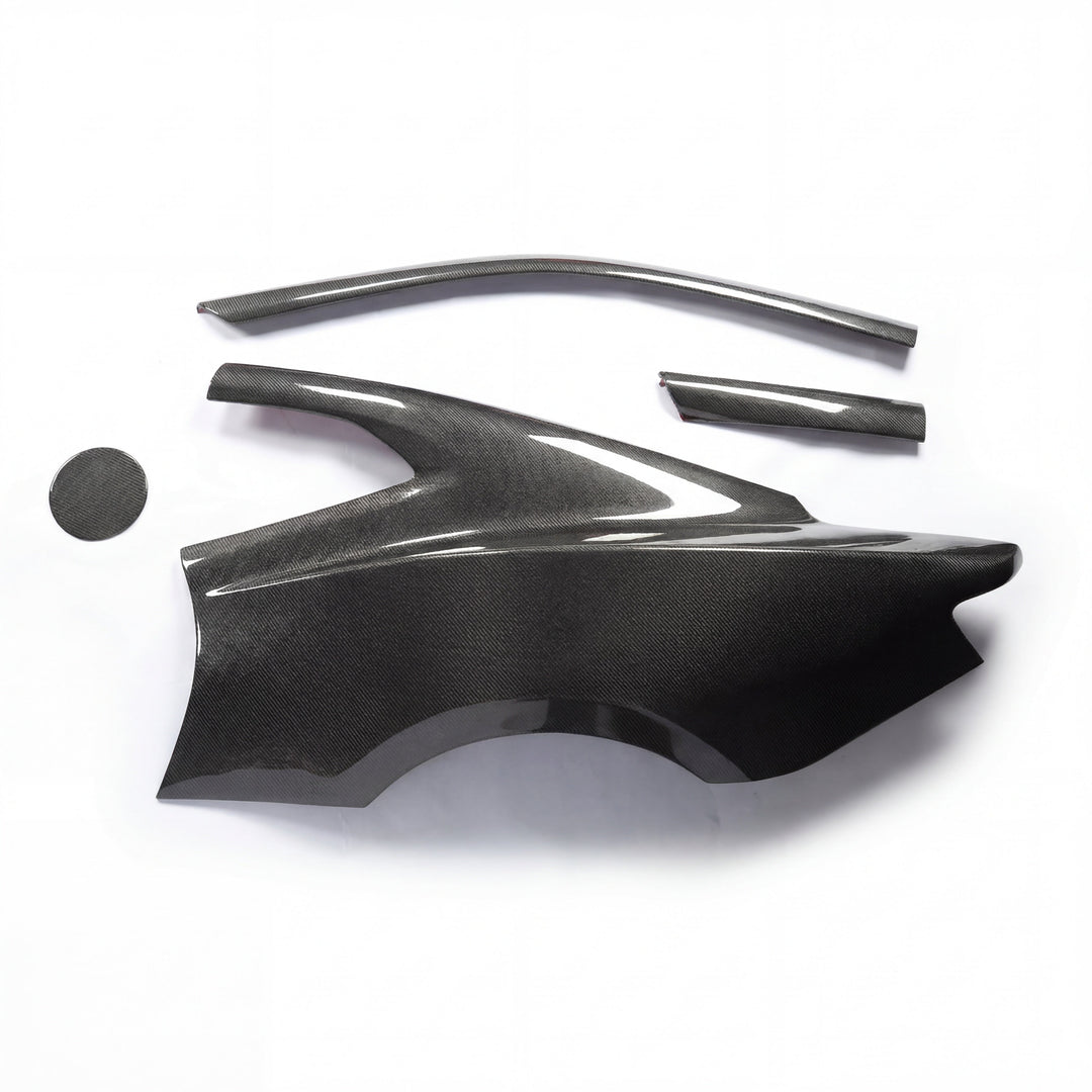 2016-2025 Camaro RS/SS/ZL1 Carbon Fiber A Pillars w/ Quarter Panel 5pc Skin Blueprint