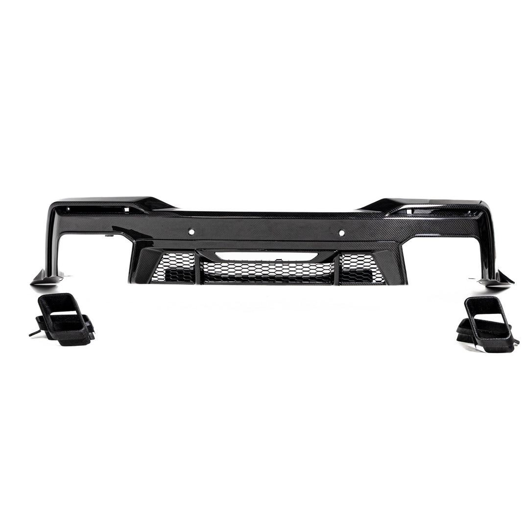 2024–2026 Mustang S650 Heritage SC™ V-Shaped Dry Gloss Carbon Fiber Track Package Program Bundle