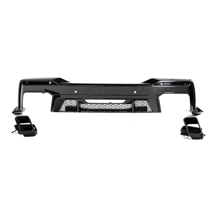2024–2026 Mustang S650 Heritage SC™ V-Shaped Dry Gloss Carbon Fiber Track Package Program Bundle