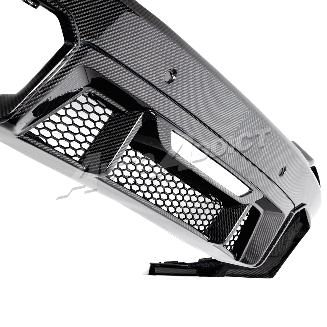 2024–2026 Mustang S650 Heritage SC™ V-Shaped Dry Gloss Carbon Fiber Track Package Program Bundle