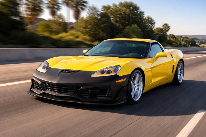 2006-2013 Corvette C6 Front Bumper Conversion ZR1 C7 Style Kit