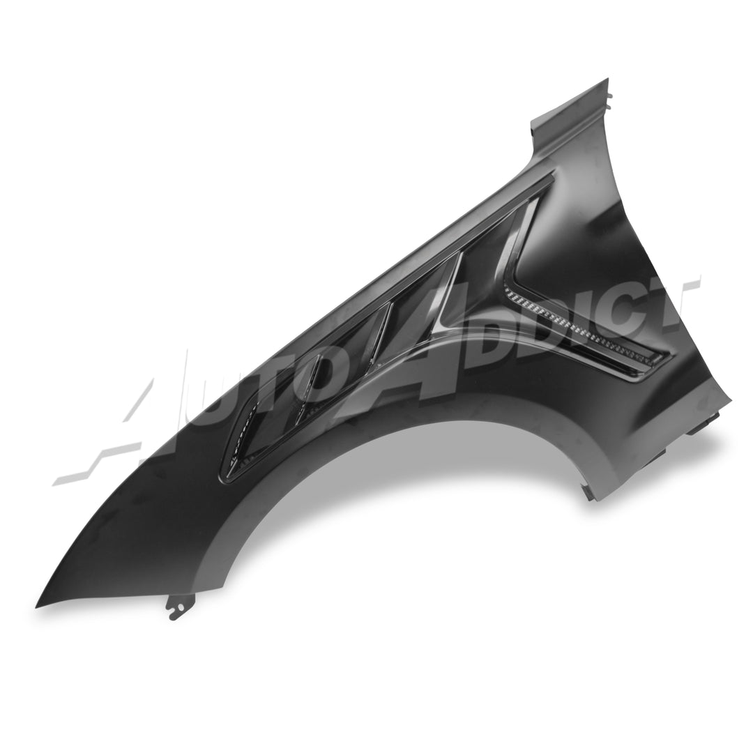 2015-2017 Mustang S550 EcoBoost/GT Type-GTD Aluminum Fenders w/ Functional Vent (Pair)