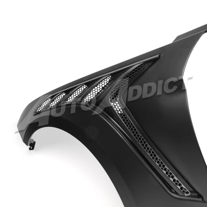 2024–2026 Mustang S650 EcoBoost / GT Type-GTD Aluminum Fenders w/ Functional Vent (Pair)