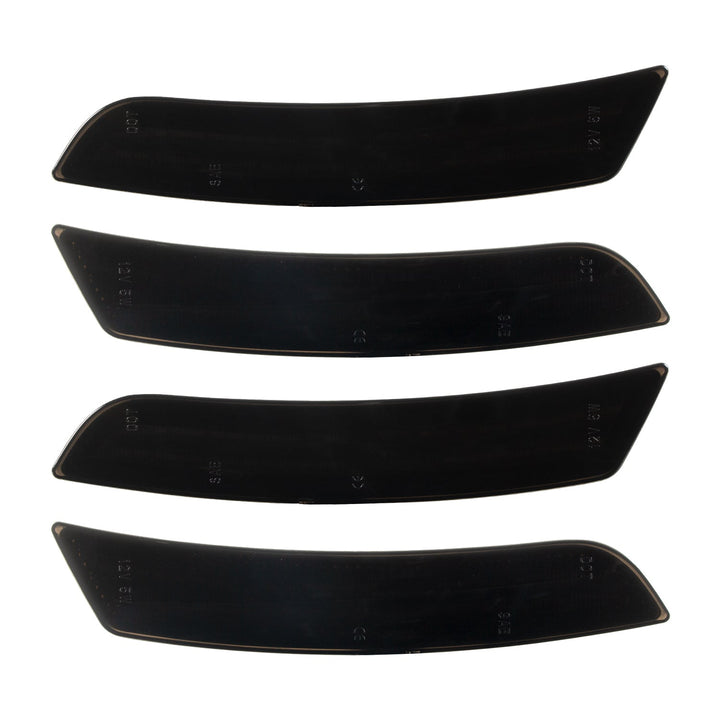 2016-2025 Camaro Smoke Lens White Dynamic Animation LED Side Markers Set
