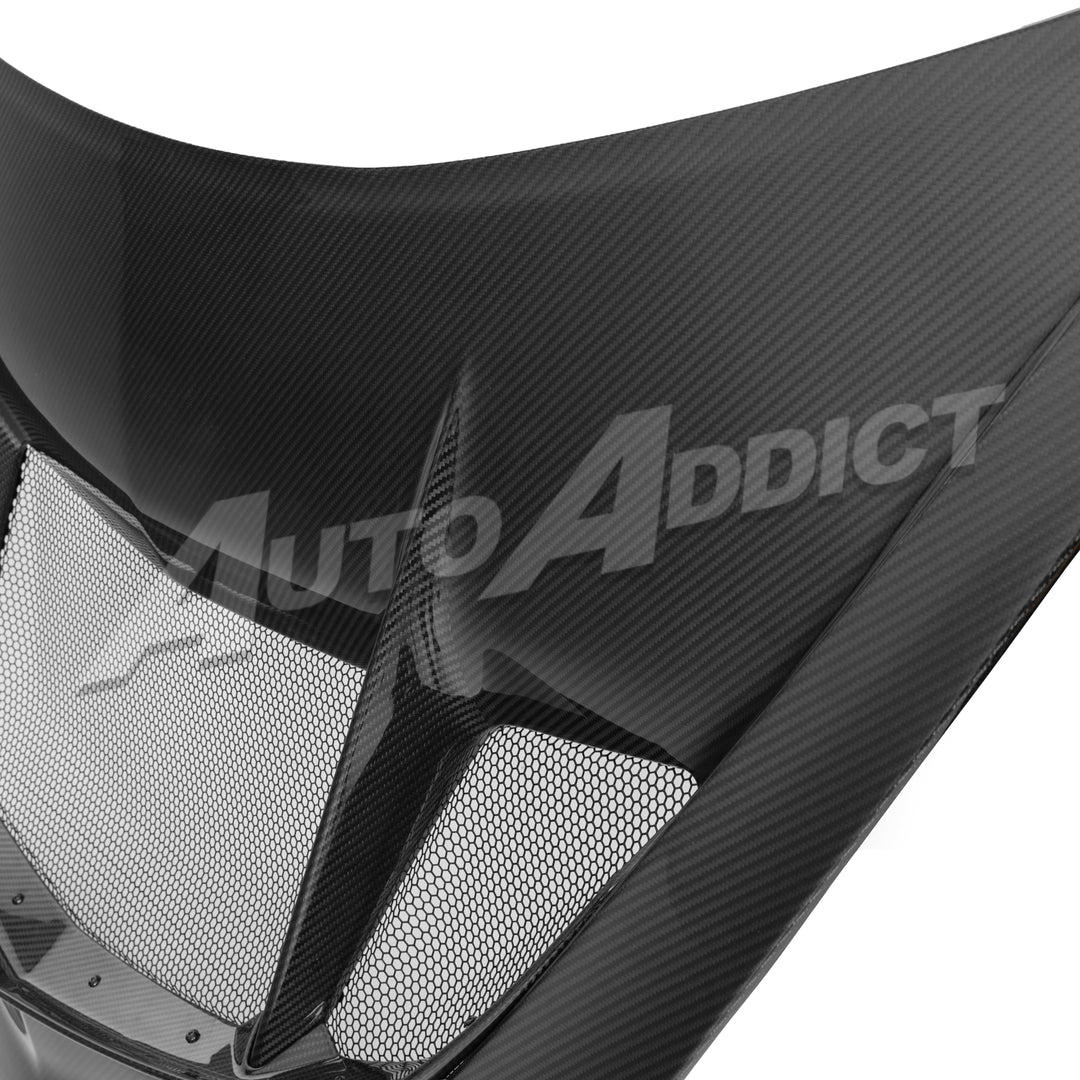 2025-2026 C8 ZR1/ZR1X ZTK Type-OEM Hood Functional Dry Carbon Fiber Double Sided 6PCS Kit