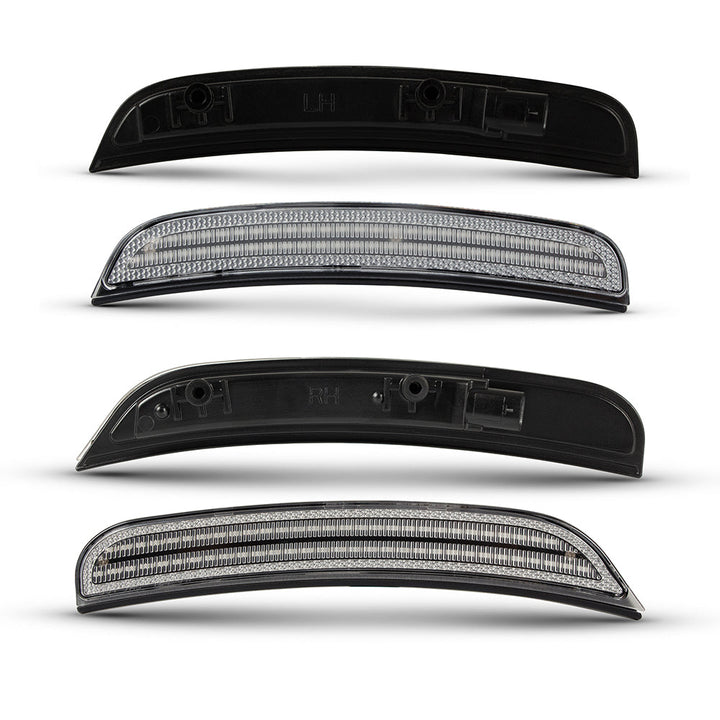 2015–2024 Dodge Charger Clear White LED Side Markers Set