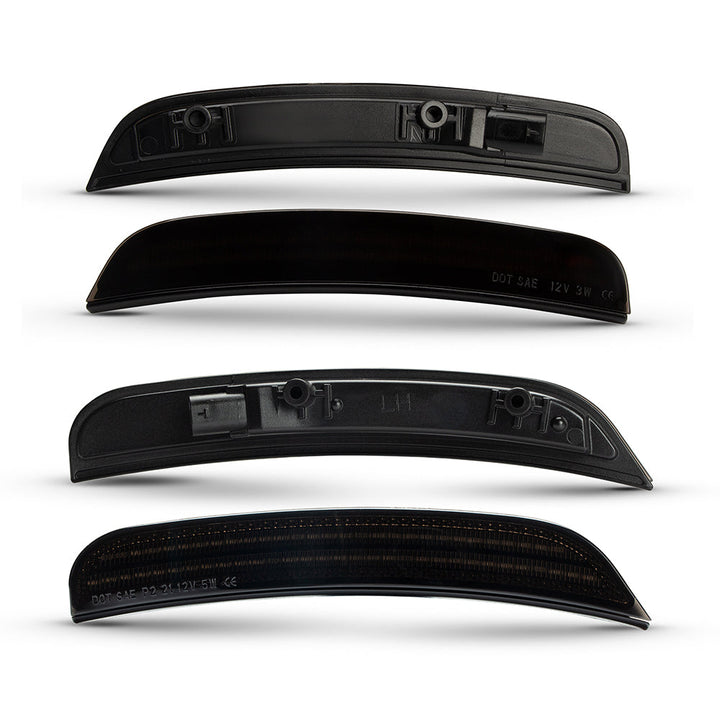 2015-2024 Dodge Charger Smoke White LED Side Markers