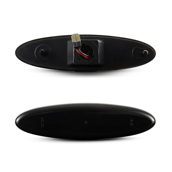 1997-2004 Corvette C5 Rear Bumper Smoke Lens Red LED Side Markers
