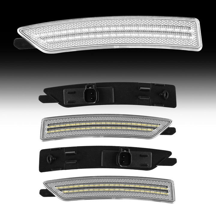 2024-2026 Ford Mustang S650 Clear White LED Side Markers