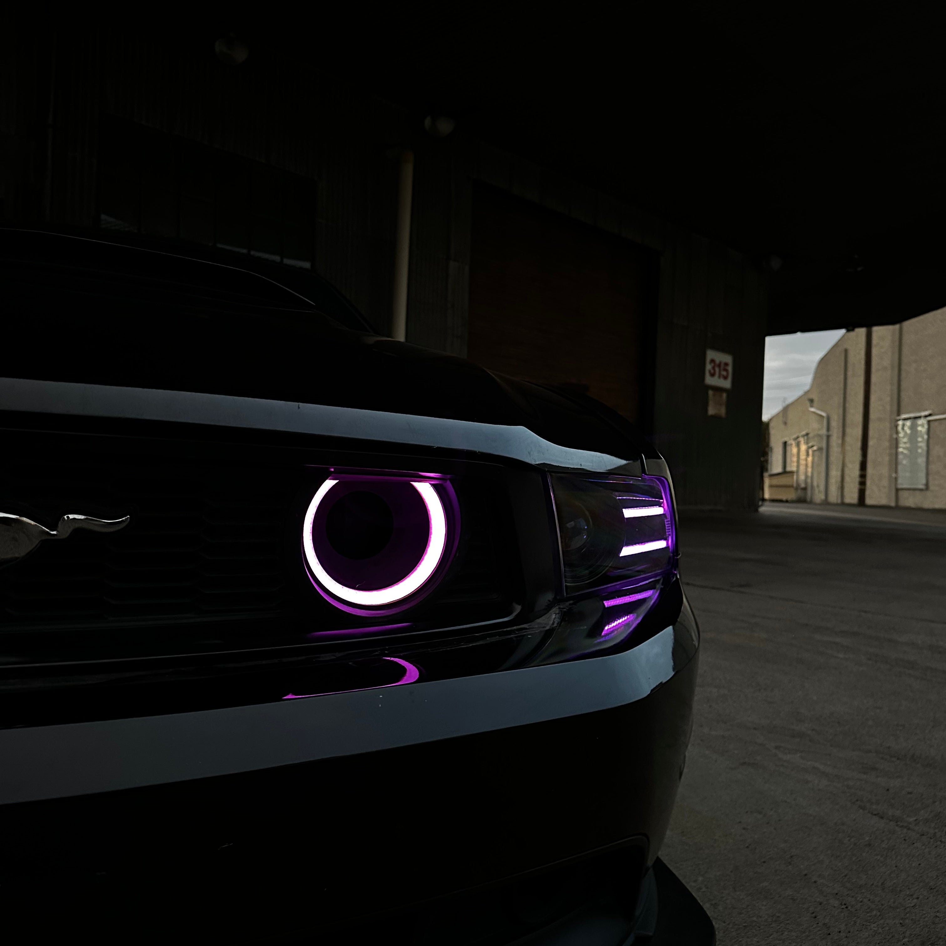 2010-12 Ford Mustang RGB Fog Ducts (V2) – Simp Built