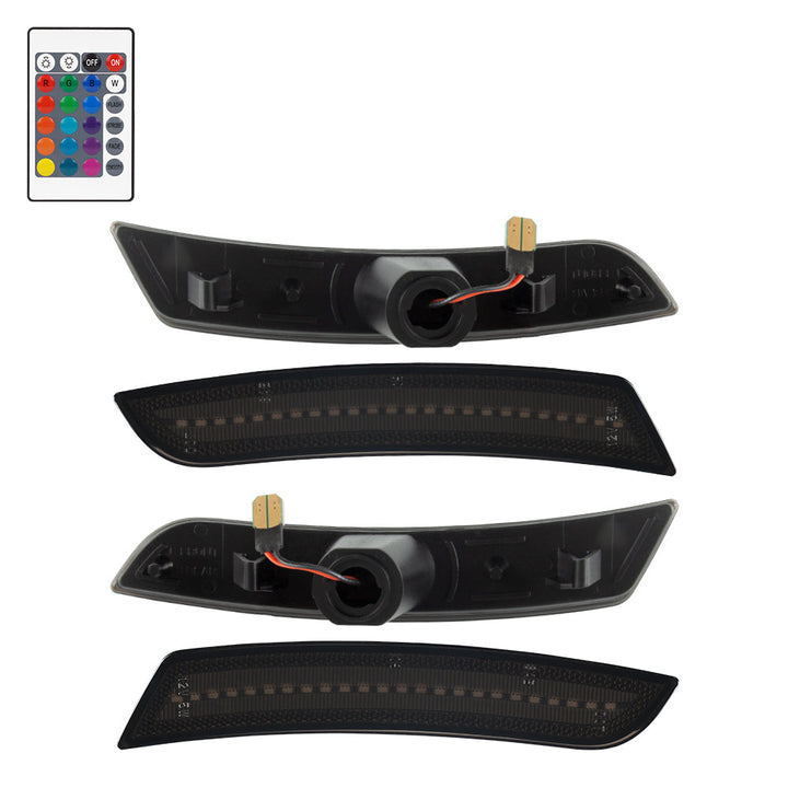 2016-2025 Chevrolet Camaro RGB Smoked LED Side Markers