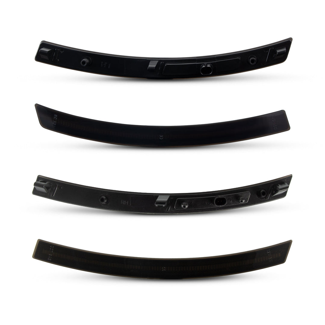 2014–2019 Chevrolet Corvette C7 Smoked White LED Side Markers Set