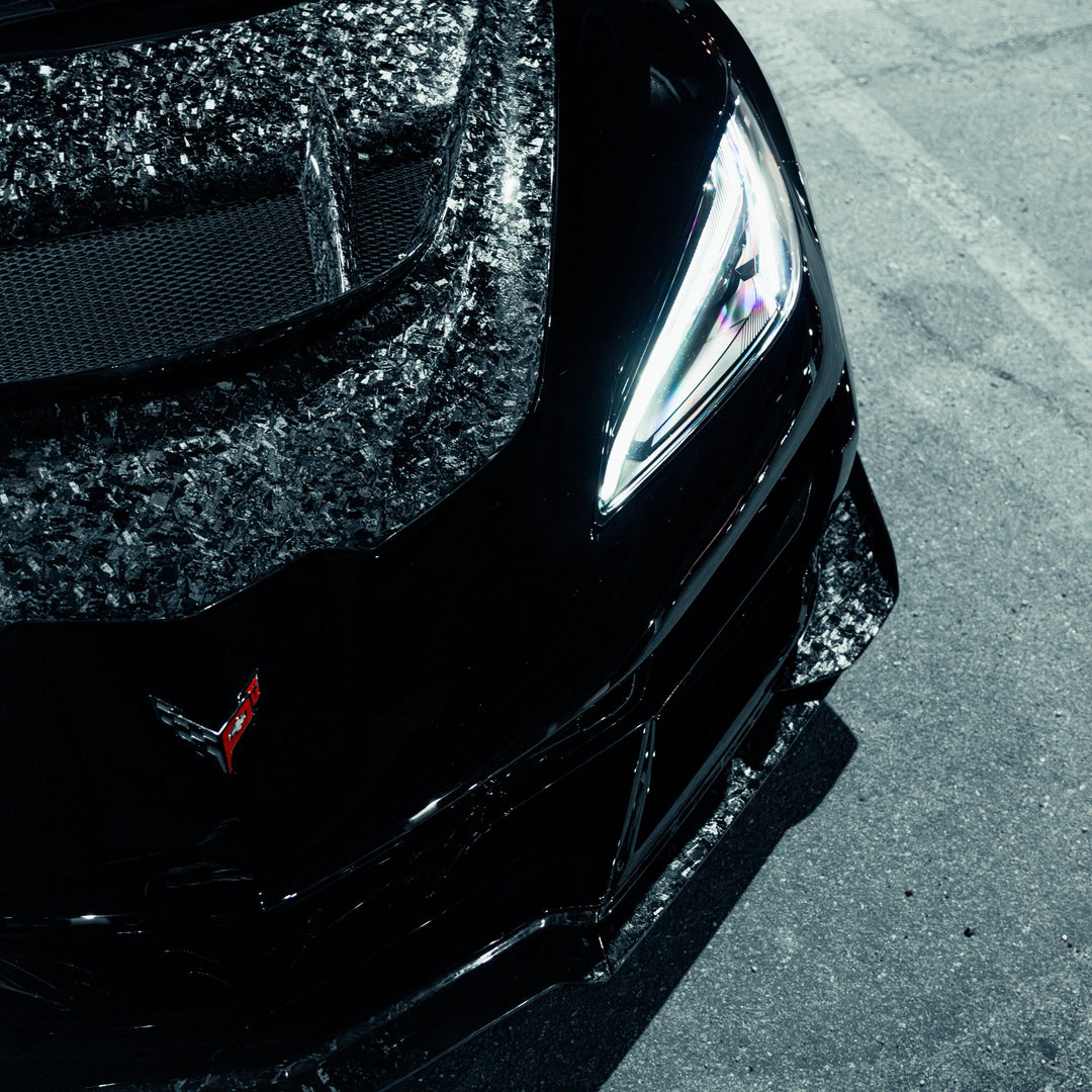 2020-2026 Corvette C8 Quiet Racing ZR1 ZTK Forged Carbon Fiber Aero Kit Z06/E-Ray