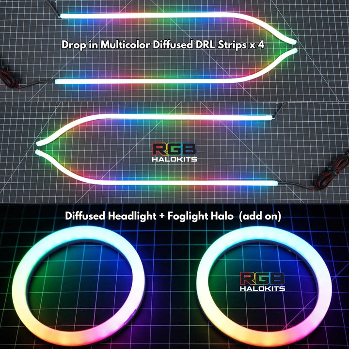 Dodge Charger Flow Series DRL Boards 2.0 | Diffused LED (2015-2023)