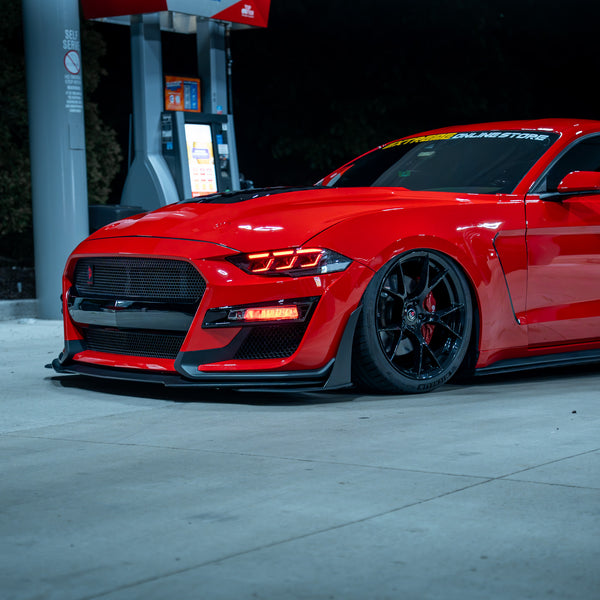 2018-2023 Ford Mustang RGB s650 Style Headlight (V2)