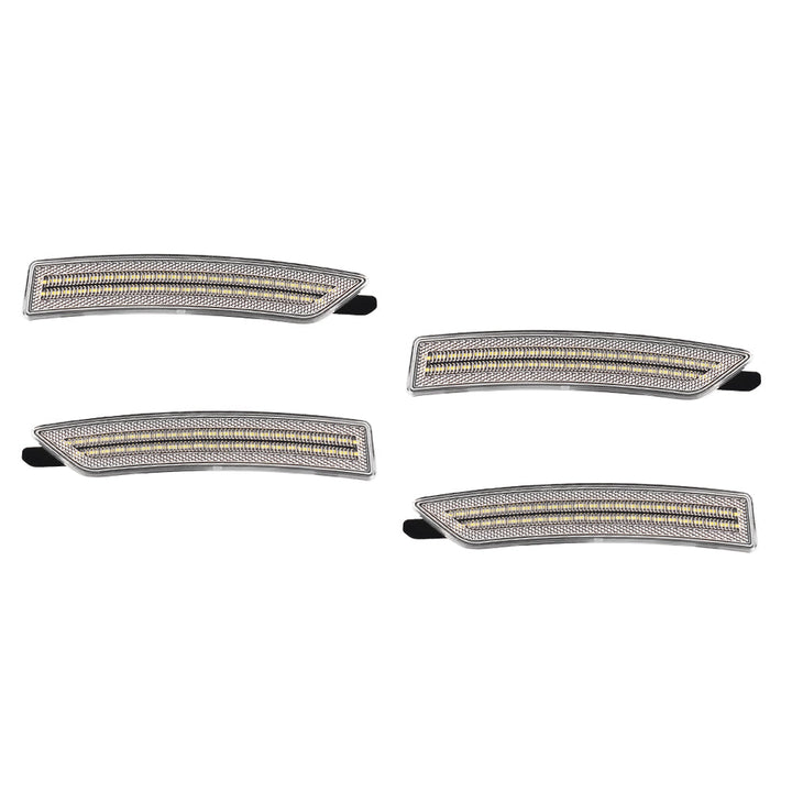 2024-2026 Ford Mustang S650 Clear White LED Side Markers