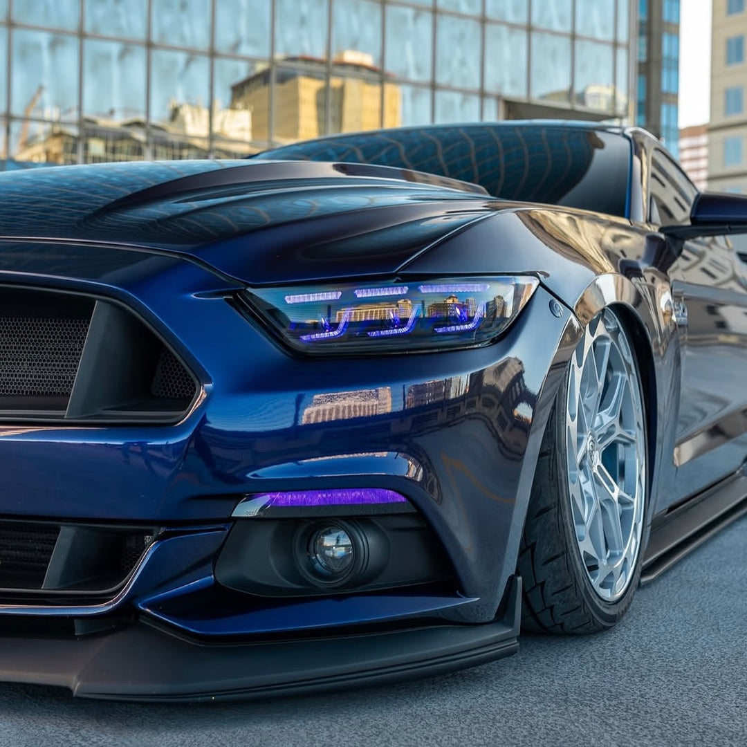 2015-2023 Ford Mustang RGB s650 Style Headlight (V2)
