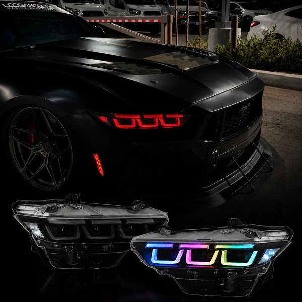 2024+ Mustang RGB Headlights