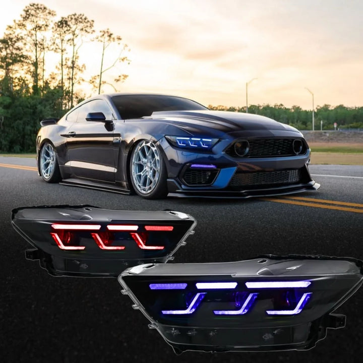 2015-17 Mustang RGB s650 Style Headlight