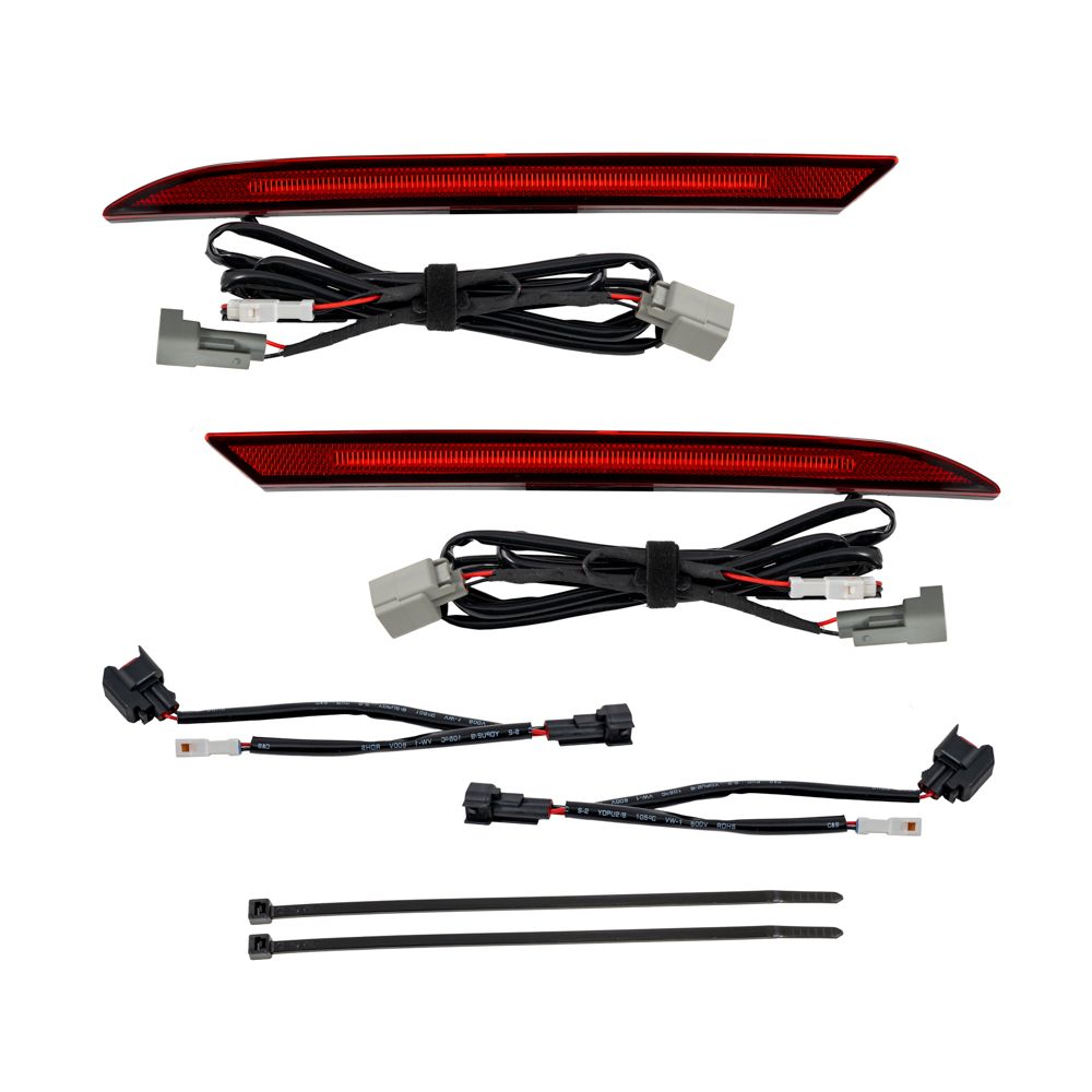 2024-2025 Ford Mustang LED Rear Reflectors (pair)