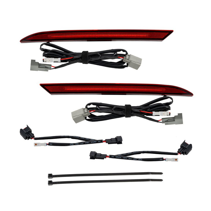 2024-2025 Ford Mustang LED Rear Reflectors (pair)