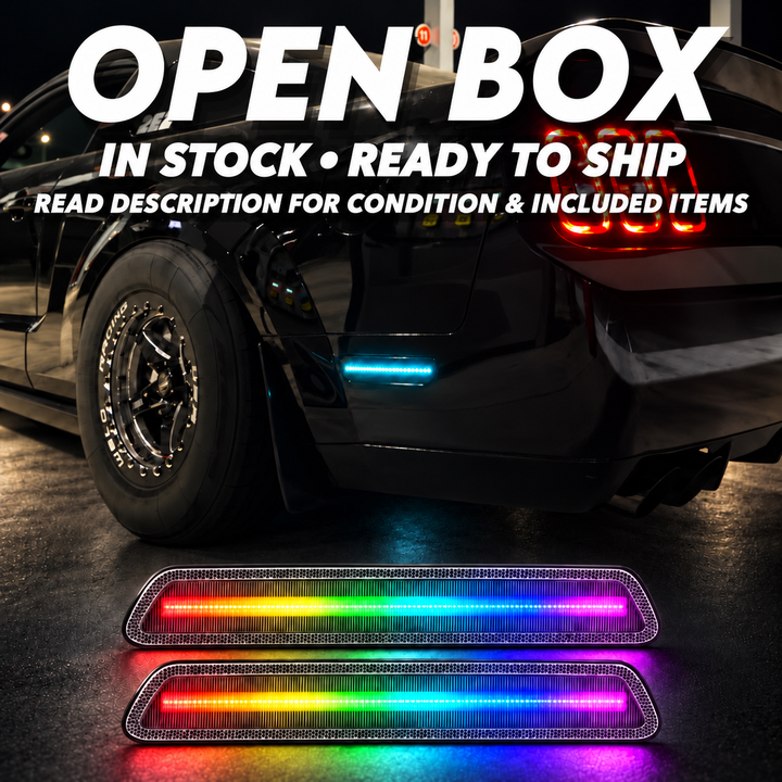 OPEN BOX - 2005-09 Mustang Side Markers (V2)