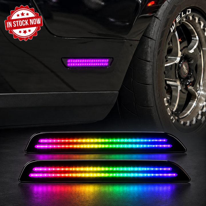 2010-14 Ford Mustang RGB Rear Side Marker (V2)
