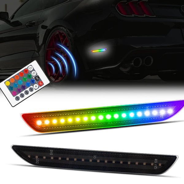 2015-2023 Mustang RGB Rear Side Marker