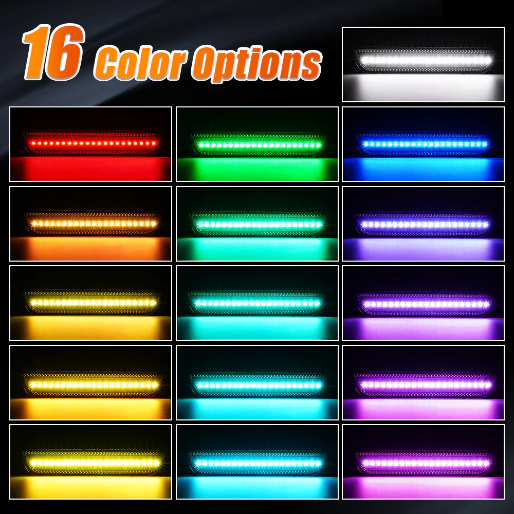 2015-2023 Mustang RGB Rear Side Marker