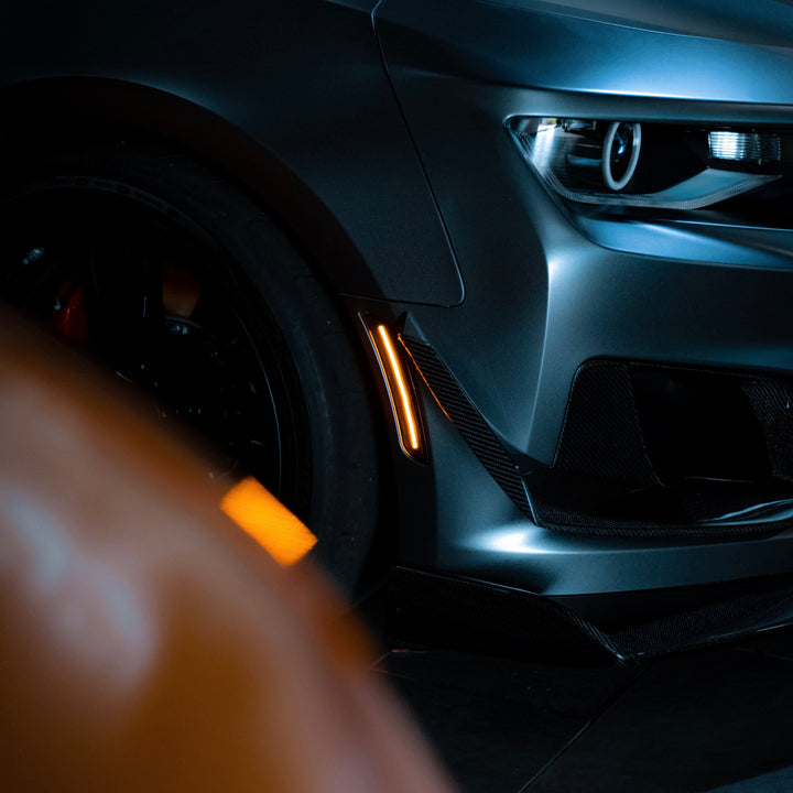 2016-2025 Chevrolet Camaro Smoked LED Side Markers (SET) (SMOKED)