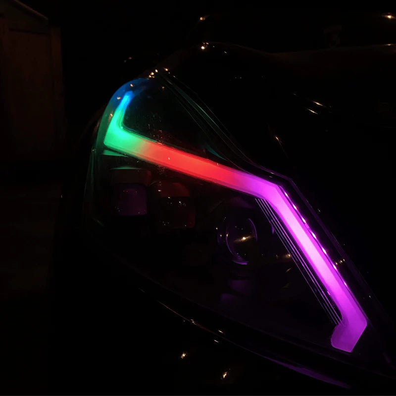 Infiniti G37: Multicolor Flow Series Headlights (2010-2013)