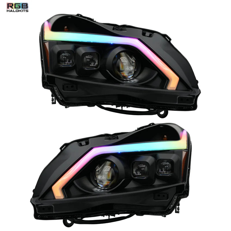 Infiniti G37: Multicolor Flow Series Headlights (2010-2013)